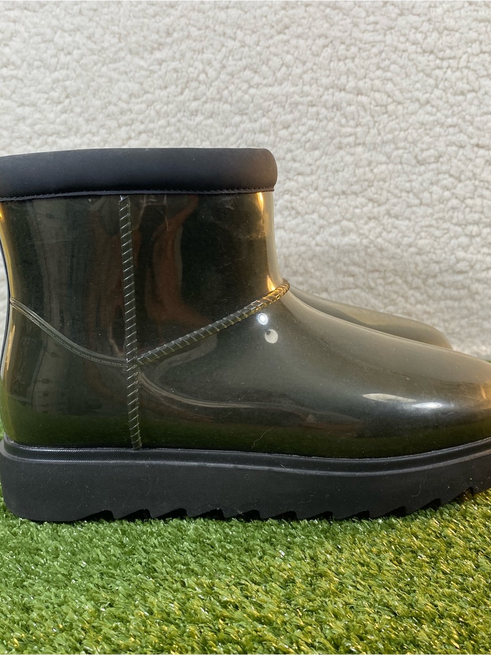 Koolaburra By Uggs Koola Clear Mini Boots Womens Size 9 Waterproof Black 1126592